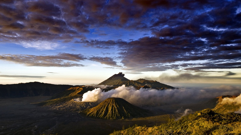 mount bromo, 1080P