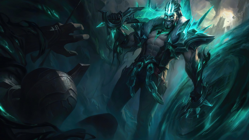 Draven, Riot Games, League of Legends, ADC, 8K, Adcarry, Draven (League of Legends)