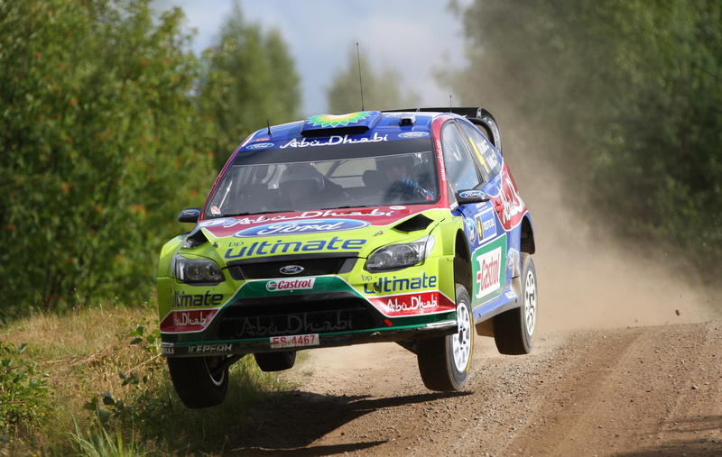 WRC, Focus, Race, 4K, Speed, Flies, The front, Ford, Jari-Matti Latvala, Rally