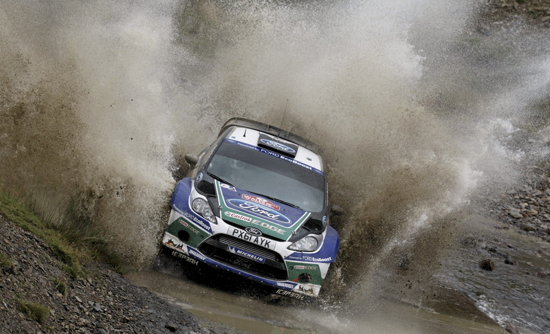 4K, The front, Puddle, Fiesta, To Reach MIA, Squirt, dirt, Ford, WRC, Rally, Jari-Matti Latvala, Antti