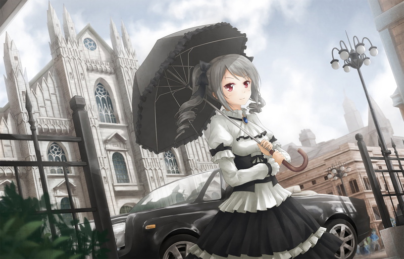 beautiful people, lifestyles, fashion, adult, transportation, 1080P, portrait, beauty, The iDOLM@STER Cinderella Girls, women, young women, Anime, clothing