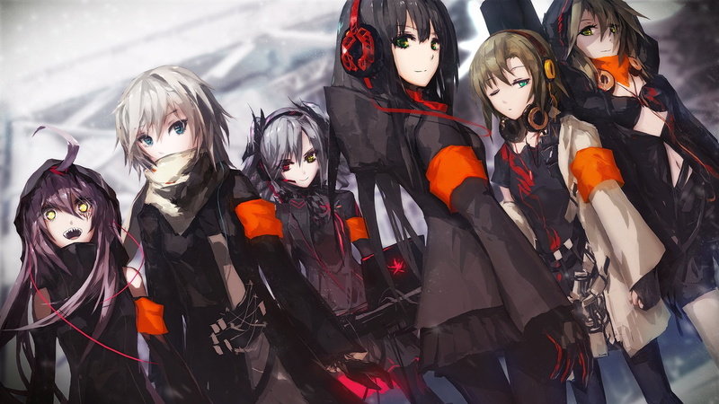 Syoko Hoshi, 1080P, mask - disguise, Riina Tada, The iDOLM@STER Cinderella Girls, leisure activity, in a row, real people, Anime, Natsuki Kimura, celebration