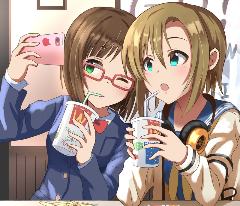 Riina Tada, Miku Maekawa, 720P, Anime, The iDOLM@STER Cinderella Girls