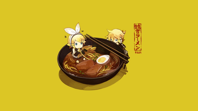 Vocaloid, Len Kagamine, Anime, 1080P, Rin Kagamine