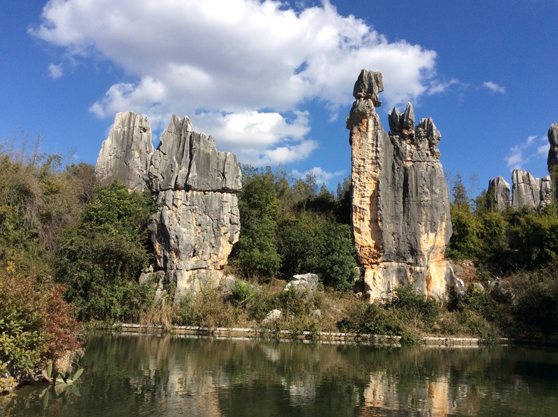 Ashima, plant, beauty in nature, water, travel destinations, Ppt, reflection, nature, non-urban scene, 2K, lake, rock, Blue Sky, tranquility, ppt backgrounds