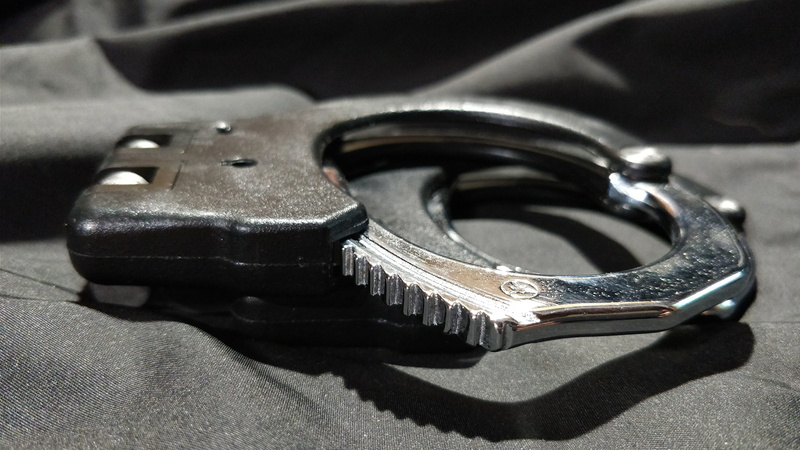 sport, selective focus, no people, asp, focus on foreground, indoors, social issues, handgun, protection, nature, cuffs, equipment, security, crime, metal