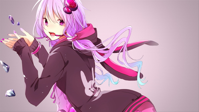 fan art, Vocaloid, anime, 1080P, gun, anime girls, Yuzuki Yukari