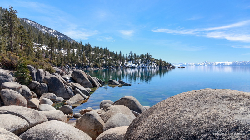 lake, nevada, tahoe, Nature, 2K, shores