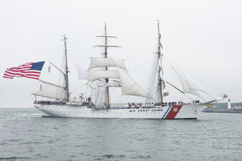 Barque, Coast Guard, Ship, 1080P, Military, USCGC Eagle (WIX-327)