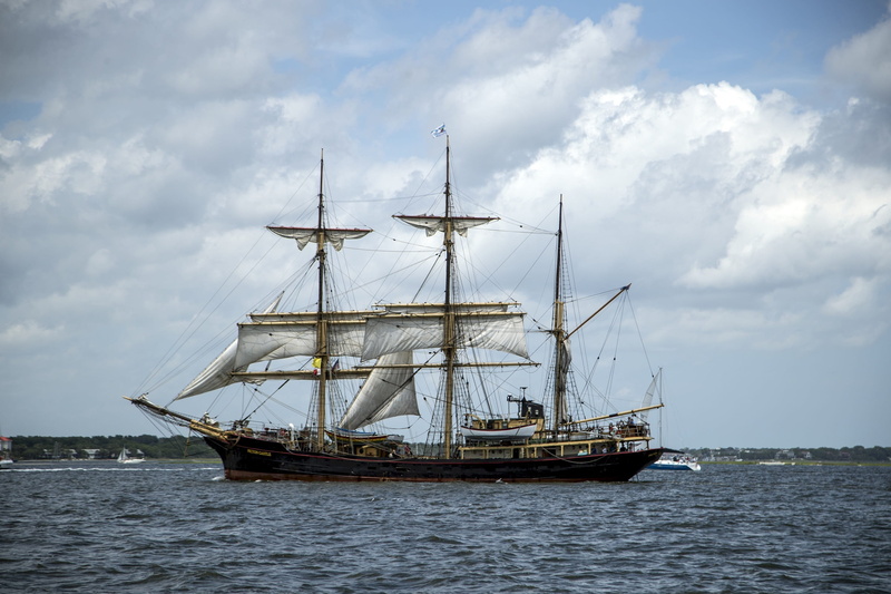 nature, vessel, masts, pole, picton castle, cloud - sky, world circumnavigations, tall ship, nautical vessel, travel, boat, cook islands, ship, sailboat