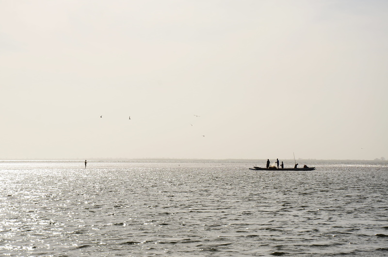 horizon over water, day, nature, copy space, scenics - nature, waterfront, mode of transportation, africa, horizon, tranquility, 2K, boat, clear sky, nautical vessel