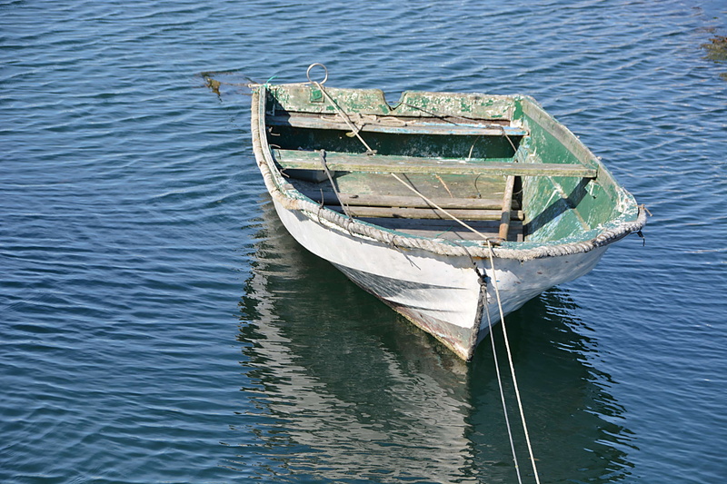 brise, calme, rippled, water, anchored, transportation, sea, eau, no people, pche, high angle view, barque, blue, rowboat, dcharger, nature, nautical vessel