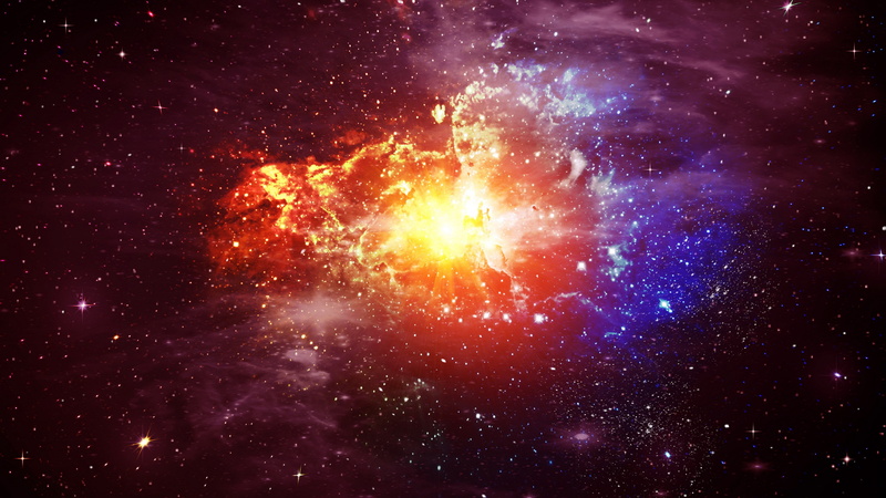 galaxy, blue, bright, beauty in nature, exploration, space, 4K, star - space, space exploration, cloud - sky, orange color, outdoors, astronomy, desktop background hd galaxy