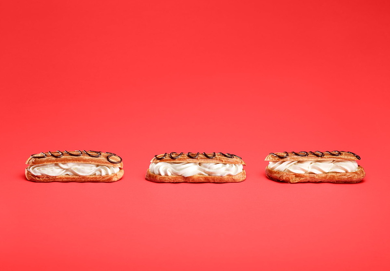 breads, Android (operating system), baked, studio shot, 1080P, creams, indulgence, no people, sweet food, french food, colored background, food, sweet