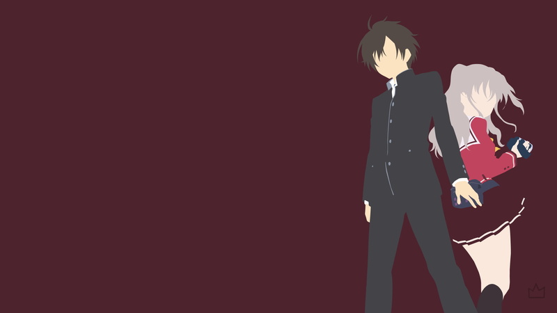 Brown Hair, Long Hair, Camera, Yū Otosaka, Skirt, Nao Tomori, No Game No Life, 1080P, Minimalist, White Hair, Charlotte, Anime