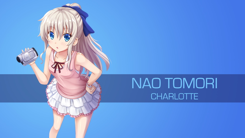 Charlotte (anime), Tomori Nao, 4K, anime girls