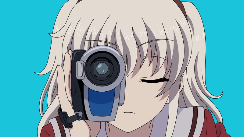1080P, architecture, wall - building feature, creativity, no people, technology, Nao Tomori, clear sky, day, art and craft, Charlotte, close-up, blue