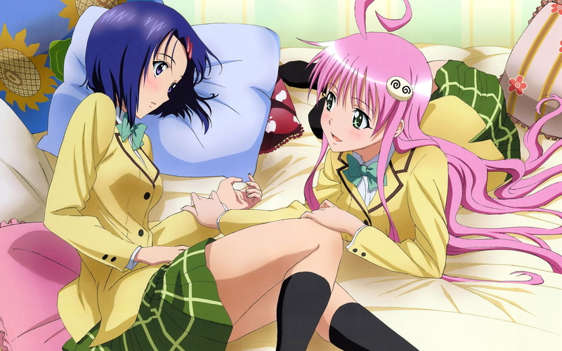 deviluke, lala, haruna, 1080P, x, hd, art, love, sairenji, anime, satalin, Sairenji Haruna, hot, To Love Ru, ru
