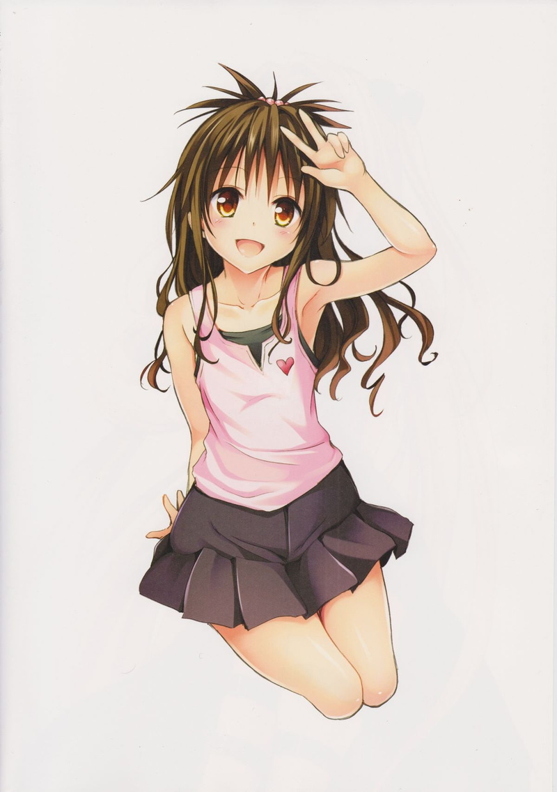 To Love-ru, Yuuki Mikan, anime, brunette, anime girls, 720P
