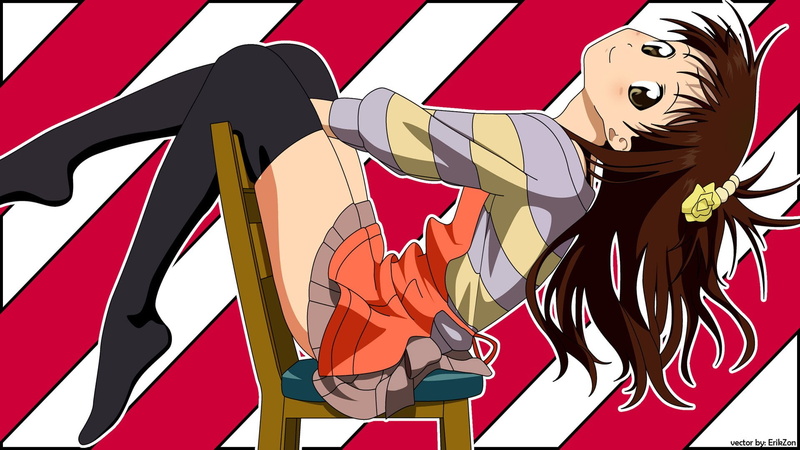 day, representation, human representation, Mikan Yuuki, sport, 1080P, multi colored, nature, cartoon, food and drink, close-up, Anime, no people, Thigh Highs