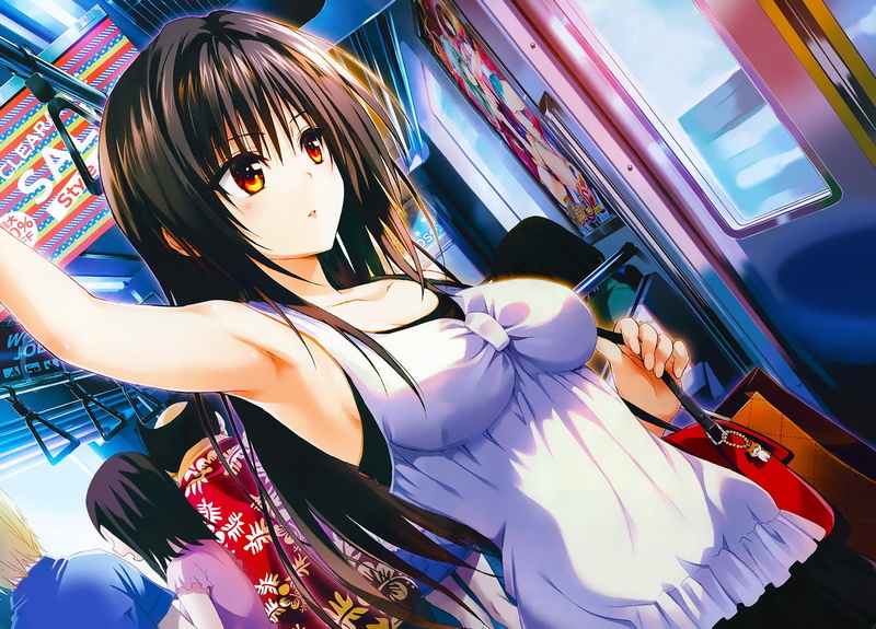 yui, kotegawa, black, long, 720P, hair