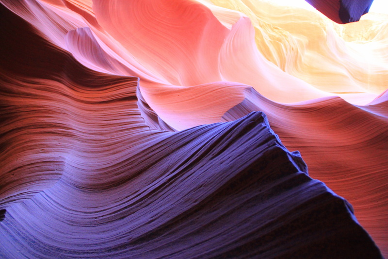 erosion, multi colored, sky, red, abstract, rock - object, beauty in nature, solid, non-urban scene, formation, rock formation, orange, 4K, arizona, stone