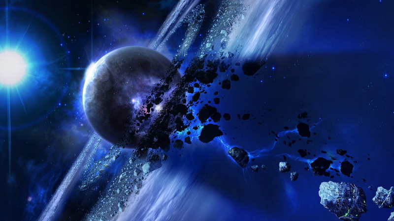 stars, planet, 4k, meteorites, 4K