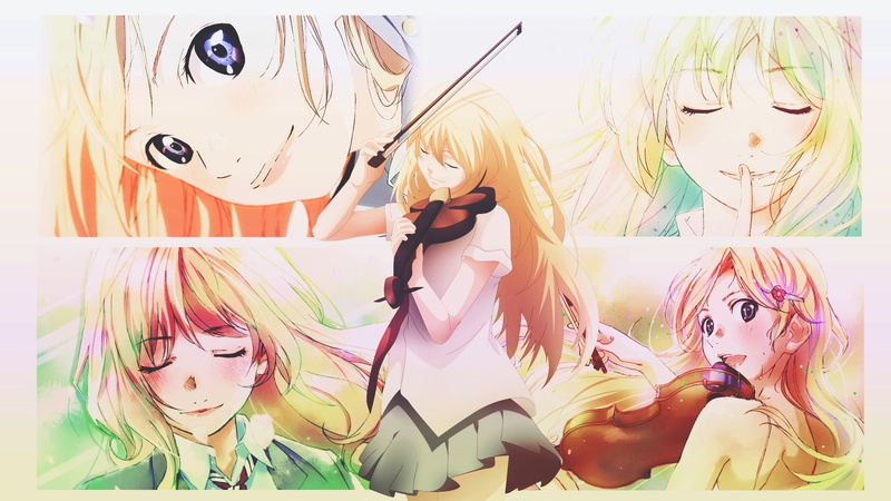 multi colored, day, auto post production filter, people, Shigatsu wa Kimi no Uso, real people, Miyazono Kaori, 1080P, women, indoors, hair, hairstyle