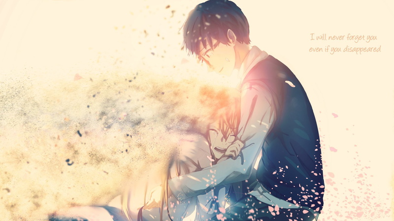 Your Lie in April, standing, young adult, lifestyles, text, day, holding, nature, hairstyle, Kousei Arima, waist up, real people, Anime, Kaori Miyazono