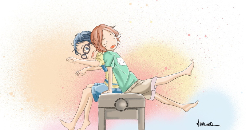 Tsubaki Sawabe, Anime, Your Lie in April, 1080P, Kousei Arima