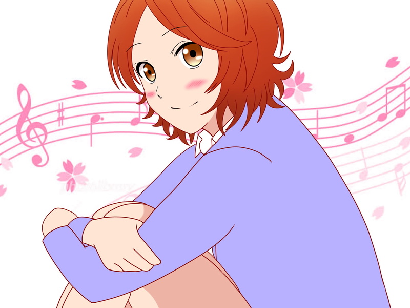 1080P, Anime, Your Lie in April, Tsubaki Sawabe