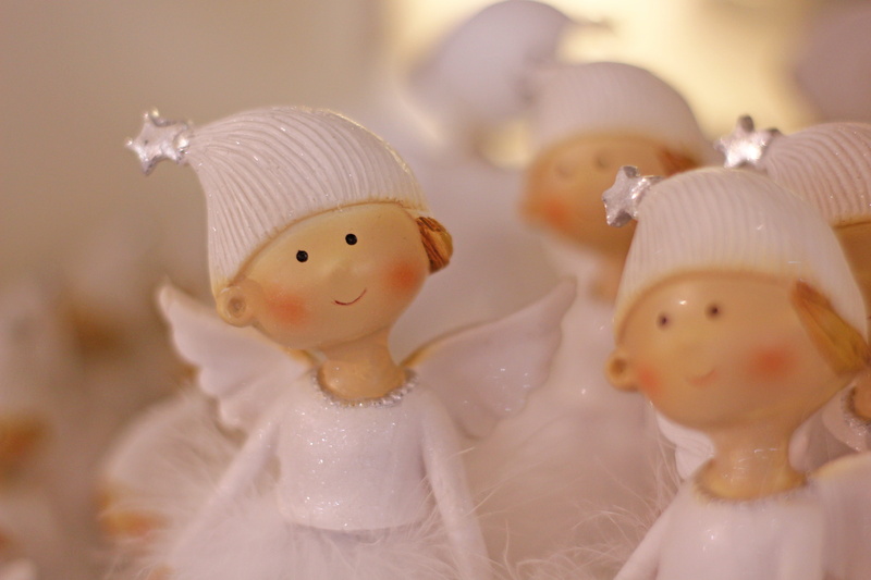 close-up, childhood, cute, sweet, child, angel, christmas time, angel figure, figure, contemplative, joy, representation, indoors, female likeness, christmas card