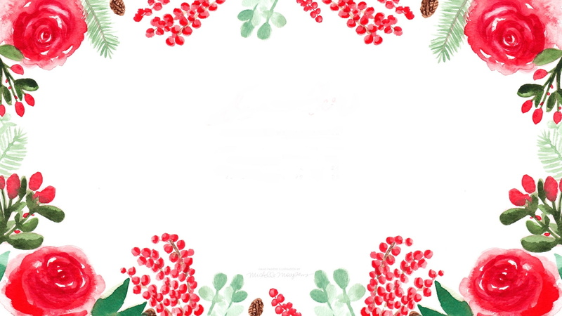 rose, positive emotion, studio shot, art, christmas ornament, pattern, floral pattern, flower, frame, watercolor, rose - flower, berry, cut out, craciun