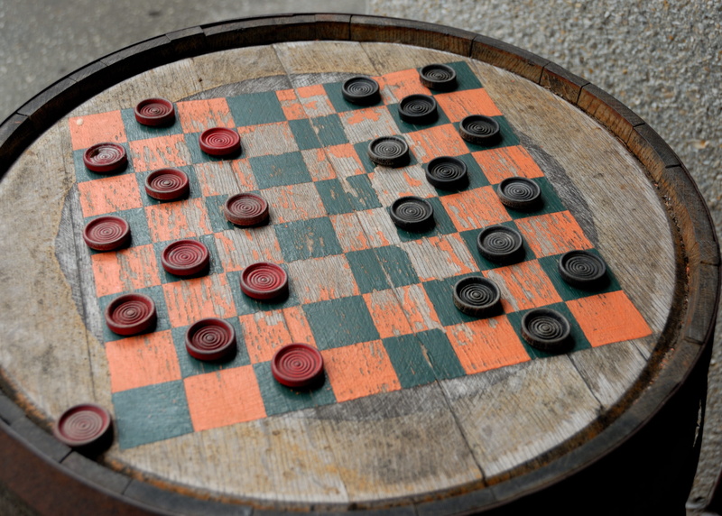 currency, coin, multi colored, table, still life, circle, day, leisure games, wood - material, Game, 2K, Barrel, choice, no people, finance, high angle view