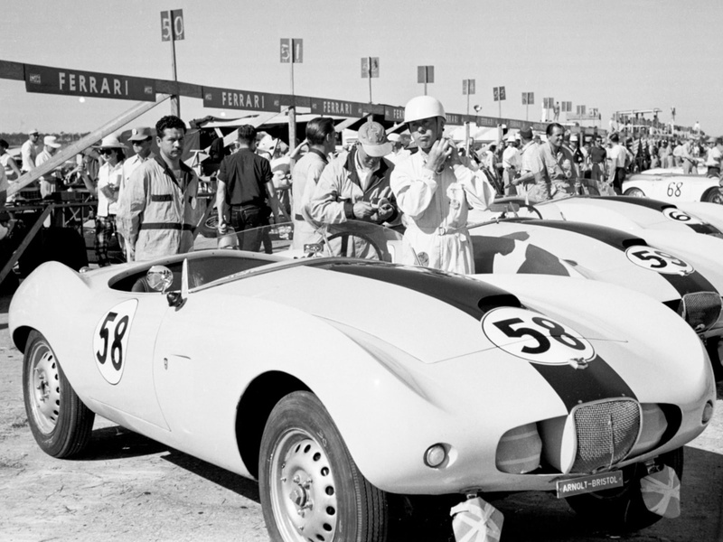 1080P, car, race, arnolt-bristol, automobile, auto, racing, 1954, roadster, vehicle, bolide