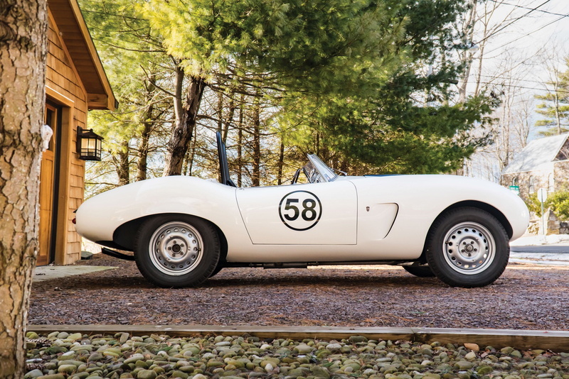 roadster, automobile, 1080P, bolide, vehicle, auto, 1954, car, arnolt-bristol, race, racing