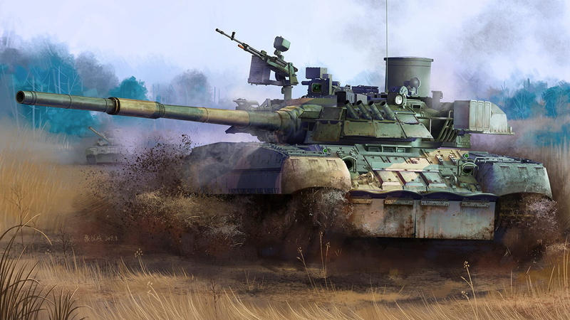 Tank, 1080P, Tanks, T-80