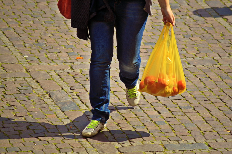lifestyles, market shopping, plastic, street, human, holding, body part, bag, go, person, shoe, marketplace, shopping, legs, human body part, outdoors