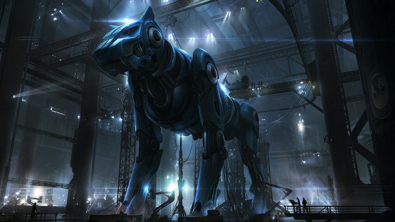 voltron, machinery, x, 1080P, fiction, machine, Robots, hd, science, animals, art, cats