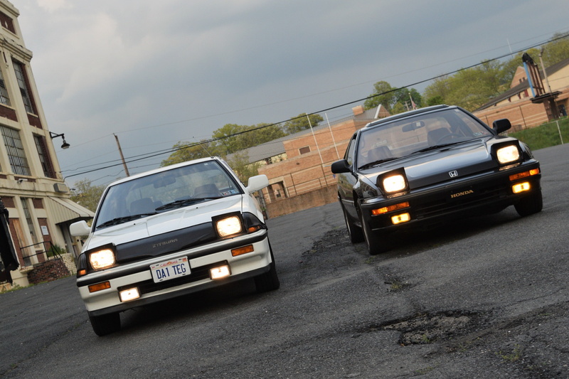 1980s, acura, Acura Integra, Honda Prelude, Honda, popups, DA1, 80s cars, 4K