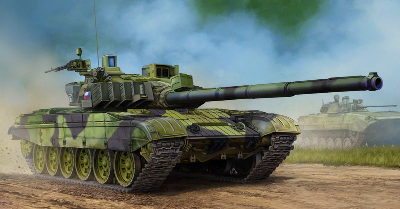 day, cannon, weapon, painting, army, nature, metal, armored tank, Czech T-72M4CZ MBT, history, black, military, land, war, tank, armed forces, 1080P, fighting