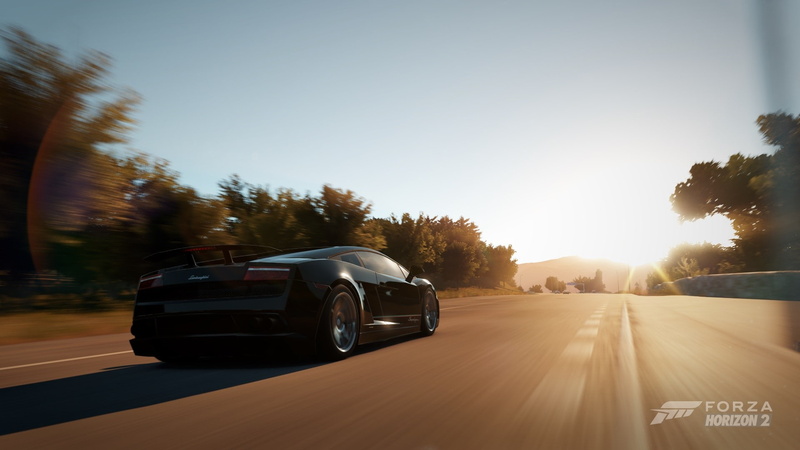 blurred motion, sports car, no people, motor vehicle, car, road trip, day, 1080P, land vehicle, nature, sunset, road, plant, speed, motion, sky, mode of transportation
