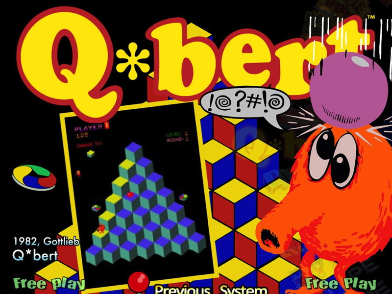 1080P, Video Game, Q*bert