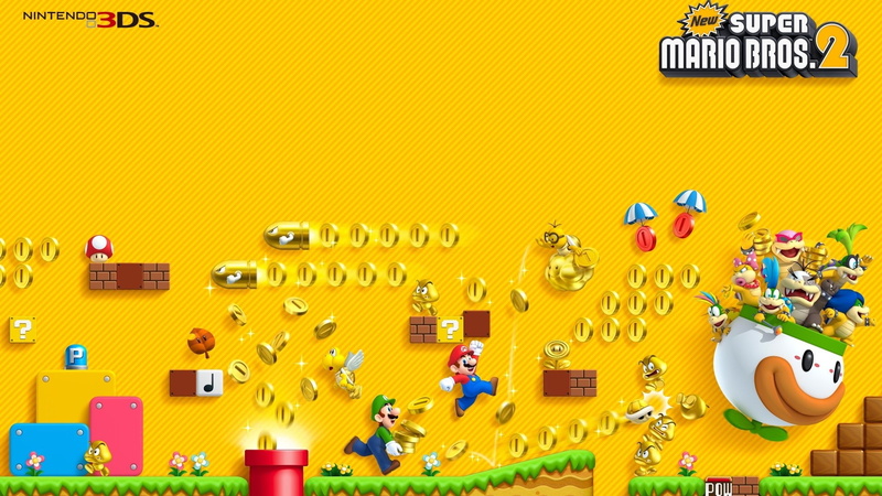 New Super Mario Bros. 2, Mario, 1080P