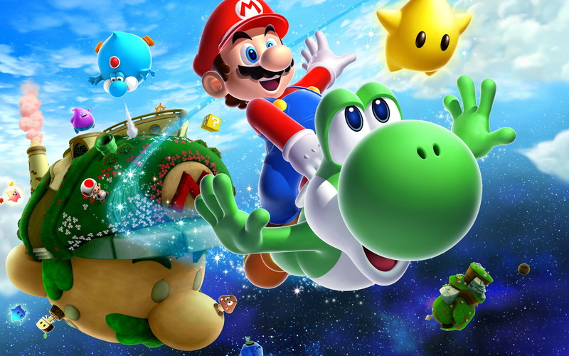 rubber duck, galaxy, balloon, celebration, high angle view, art and craft, mario, human representation, game, male likeness, poster, super, close-up, indoors