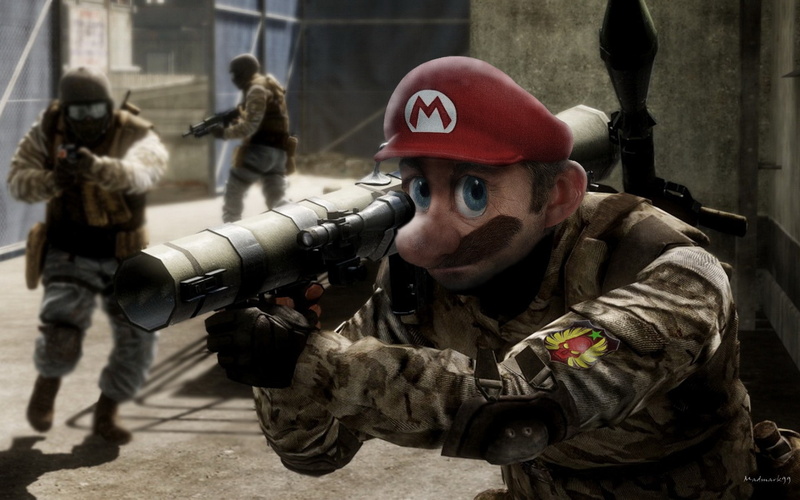 1080P, x, bad, art, Super Mario, Mario, super, battlefield, games, hd, video, company