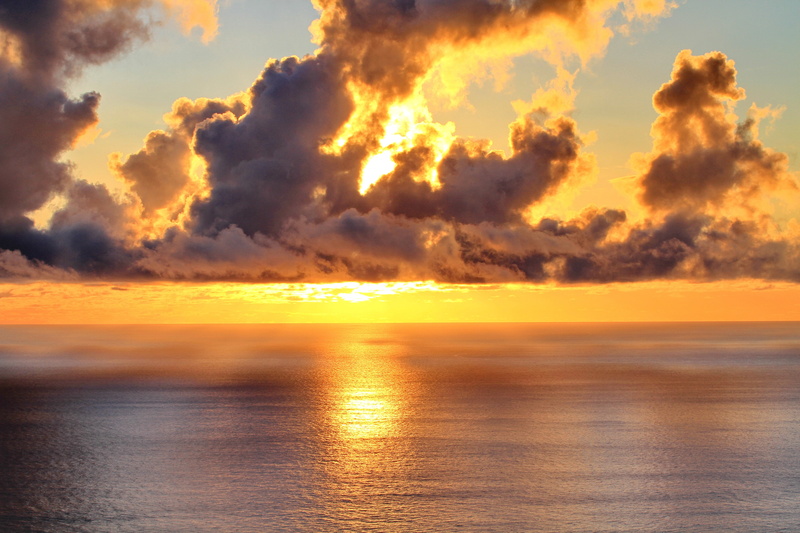 body, idyllic, dusk, outdoors, nature, golden, sea, la palma, tranquil scene, water, orange color, summer, coastline, sunlight, sky, reflection, sunset