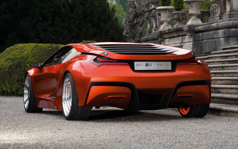 red, concept, bmw, coupe, sports, cars, 1080P, m, homage