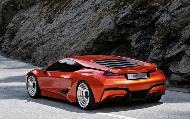 bmw, black, cars, 1080P, luxury, homage, car, concept, orange, m