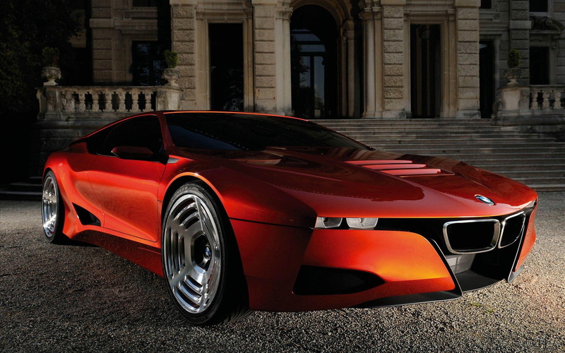 car, concept, m, orange, homage, 1080P, cars, bmw